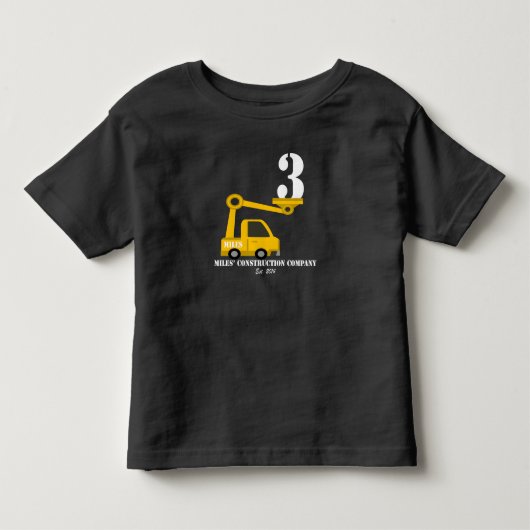 mijlconstructie 2 kinder shirts (Voorkant)