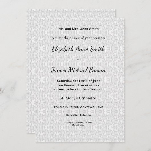 mijlpaal Kaarten (Voorkant / Achterkant)