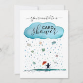 Mijlpaal Verjaardagsfeestje per Post Kaart Shower (Voorkant)