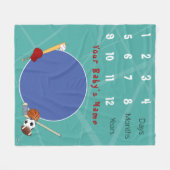 Mijlpalen Baby Deken HAMbyWG (Voorkant (Horizontaal))