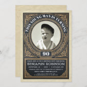  Mijlsteen Dag Uitnodigingen Uw Foto (Voorkant / Achterkant)