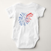 MIJN 14 JULI VAN SHARON SHARPE ROMPER (Achterkant)