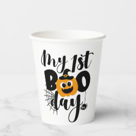 Mijn 1e boe dag papieren bekers