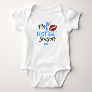 Mijn 1e Football - Jongens - Baby shower Gift Romper