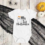 Mijn 1e Halloween Cute Baby Meisje Geest Romper