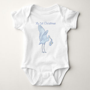 Mijn 1e kerst baby T-shirt