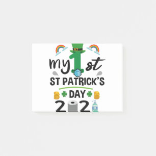 Mijn 1e St. Patricks Dag 2021 Outfit Baby Post-it® Notes