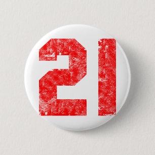 Mijn 21ste verjaardag cadeautjes ronde button 5,7 cm