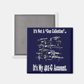 Mijn 401-G account magneet (Voorkant / Achterkant)