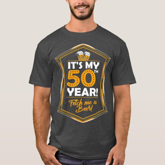Mijn 50e verjaardag t-shirt (Voorkant)