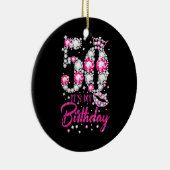 Mijn 50ste verjaardag koningin keramisch ornament (Rechts)