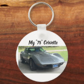 Mijn 78 Corvette Sleutelhanger (Voorkant)