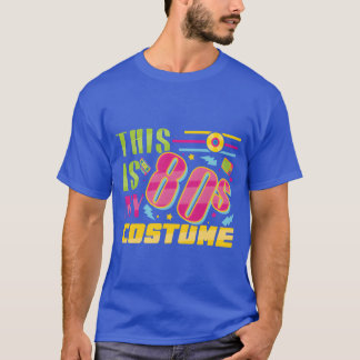 Mijn 80s Costume Carnaval 80s Retro Feest 1980 ret T-shirt