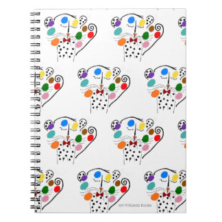 Mijn 9 Felines Spiral Fancy Broek (Spiral Notitieb Notitieboek