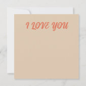 Mijn aangepaste Valentijn Kaart (Achterkant)