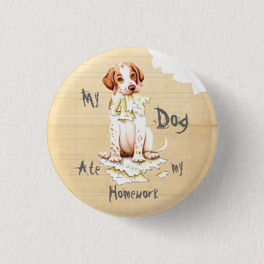 Mijn aanwijzer op mijn thuiswerk Button (Voorkant)