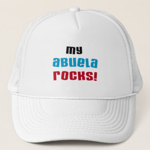 Mijn Abuela Rocks T-shirts en geschenken Trucker Pet