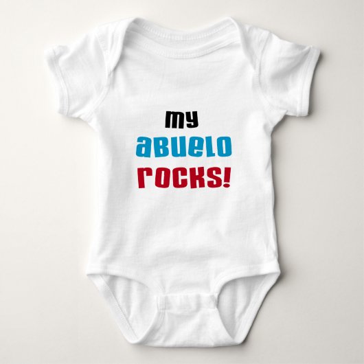 Mijn Abuelo Rocks T-shirts en cadeautjes (Voorkant)