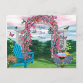 Mijn achtertuin Briefkaart (Voorkant)