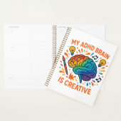 Mijn ADHD-brein is creatief - Neurodivergent Pride Planner (Display)