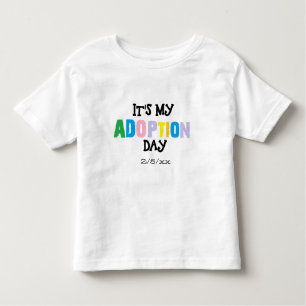 Mijn adoptiedag door ozias kinder shirts