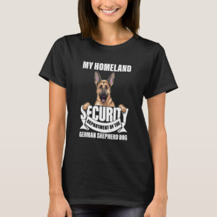 Mijn afdeling Binnenlandse Veiligheid van de Duits T-shirt
