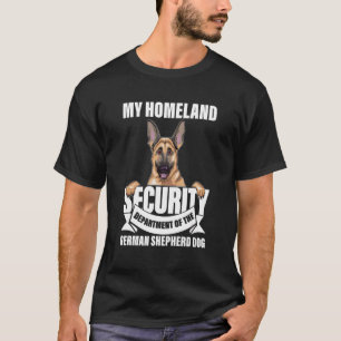 Mijn afdeling Binnenlandse Veiligheid van de Duits T-shirt