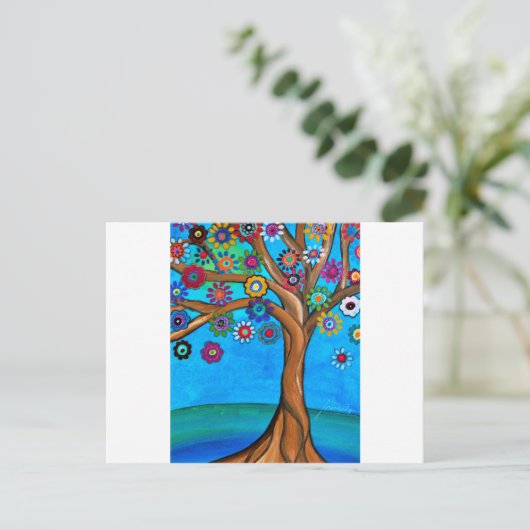 MIJN ALLEMAAL LEVEN WEINIG BEDOEN BRIEFKAART (Staand voorkant)