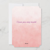 Mijn Allerliefste Valentijnse Kitten In Een Doosje Feestdagenkaart (Achterkant)