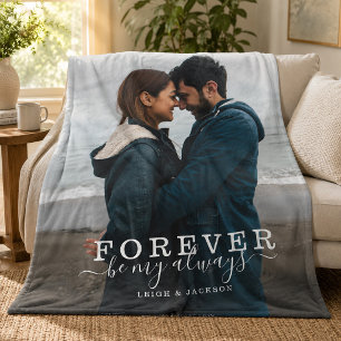 Mijn altijd romantische stel voor altijd fleece deken