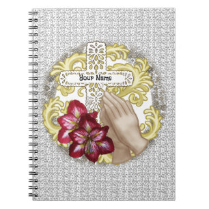 Mijn Amaryllis Christelijk Kruis Notitieboek