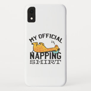 Mijn ambtenaar die shirt neigt - wazige slapende G iPhone XR Hoesje