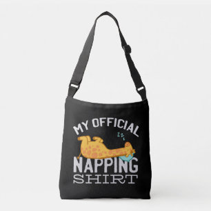 Mijn ambtenaar die shirt neigt - wazige slapende G Crossbody Tas