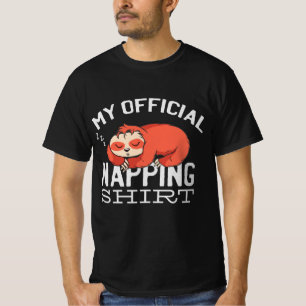 Mijn ambtenaar die shirt neigt - wazige slapende s