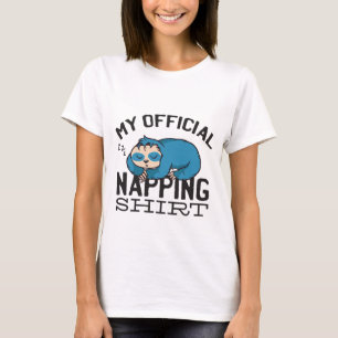 Mijn ambtenaar die shirt neigt - wazige slapende s