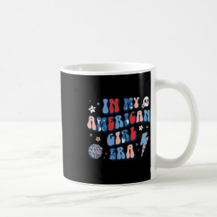 Mijn Amerikaanse Meisje Era Retro 4th van Juli Vie Koffiemok