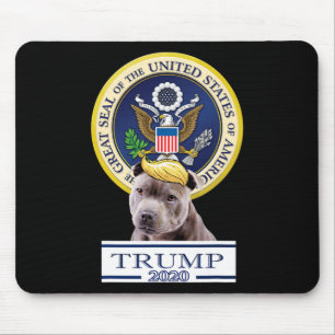 Mijn Amerikaanse Staffordshire Terrier voor Trump Muismat