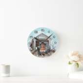 Mijn Amish Covered Bridge Ronde Klok (Huis)