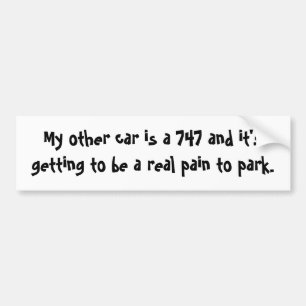 mijn-ander-auto-25 bumpersticker