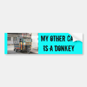 MIJN ANDERE AUTO... BUMPERSTICKER