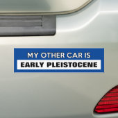  "Mijn andere auto is..." Bumpersticker (Op auto)