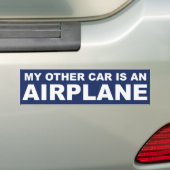 Mijn andere auto is een Bumpersticker (Op auto)