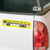 Mijn andere auto is een BUS Bumpersticker (Op Truck)