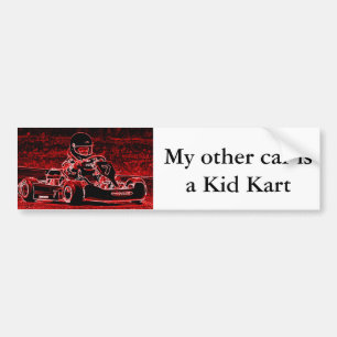 Mijn andere auto is een Kind Kart Bumpersticker