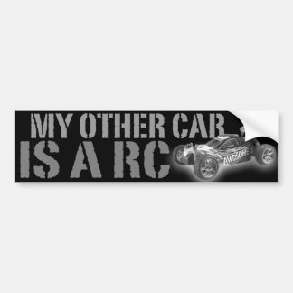 Mijn andere auto is een RC Bumpersticker