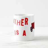 Mijn andere auto is een warme weg koffiemok (Center)