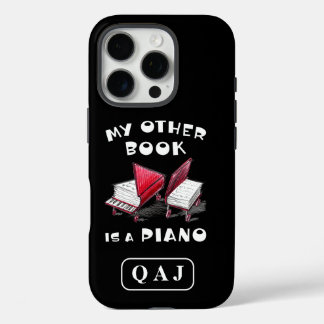 Mijn andere boek is een piano, voor toetsenist iPhone 16 pro hoesje