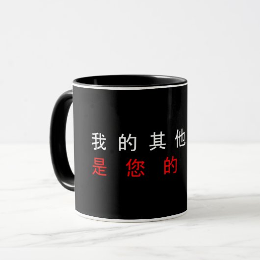 MIJN ANDERE COMPUTER IS UW COMPUTER - Chinees Mok (Voorkant links)