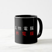 MIJN ANDERE COMPUTER IS UW COMPUTER - Chinees Mok (Voorkant rechts)