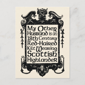 Mijn andere echtgenoot - Highlander Briefkaart